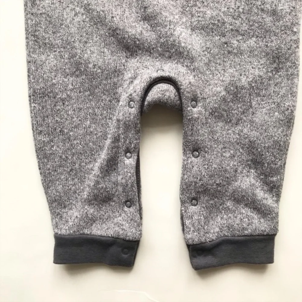 Old navy heather gray cowl neck sweatshirt jumper EUC  6-12 months